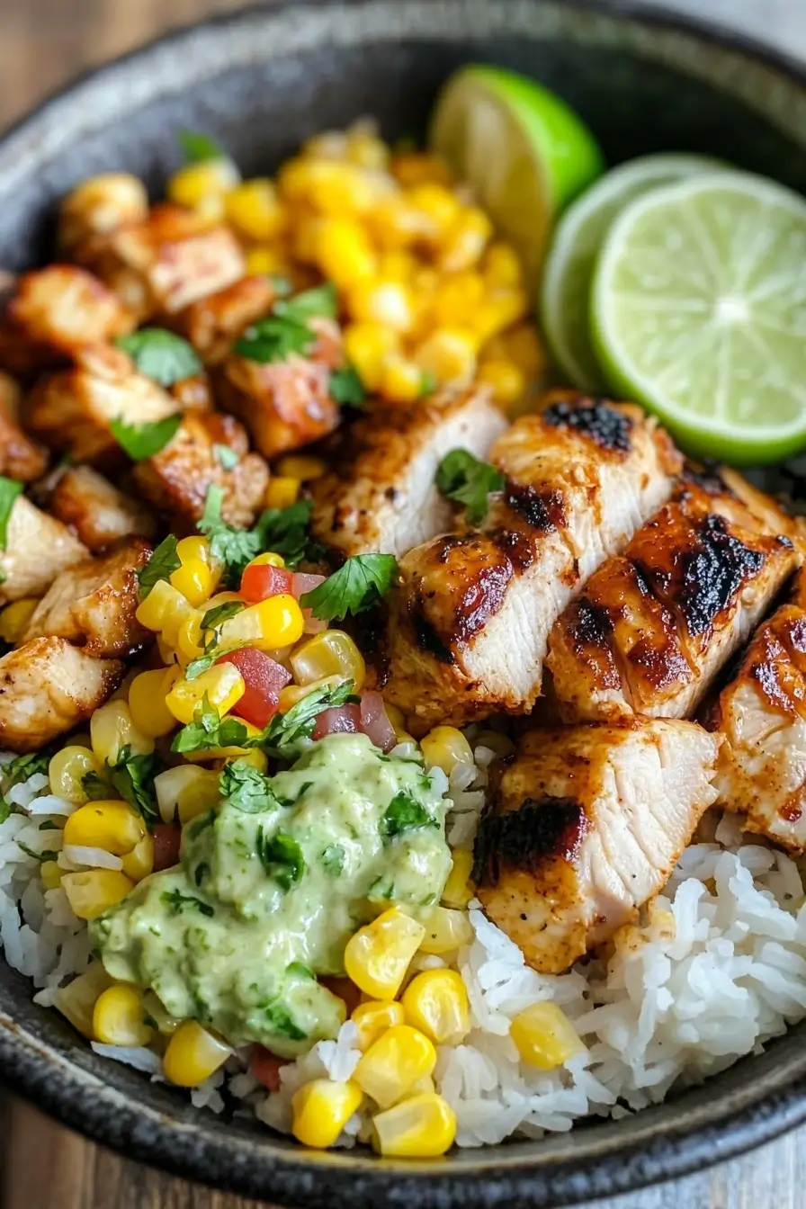 5 Ways to Make Mexican Street Corn Chicken Bowl at Home 1 5 Ways to Make Mexican Street Corn Chicken Bowl at Home