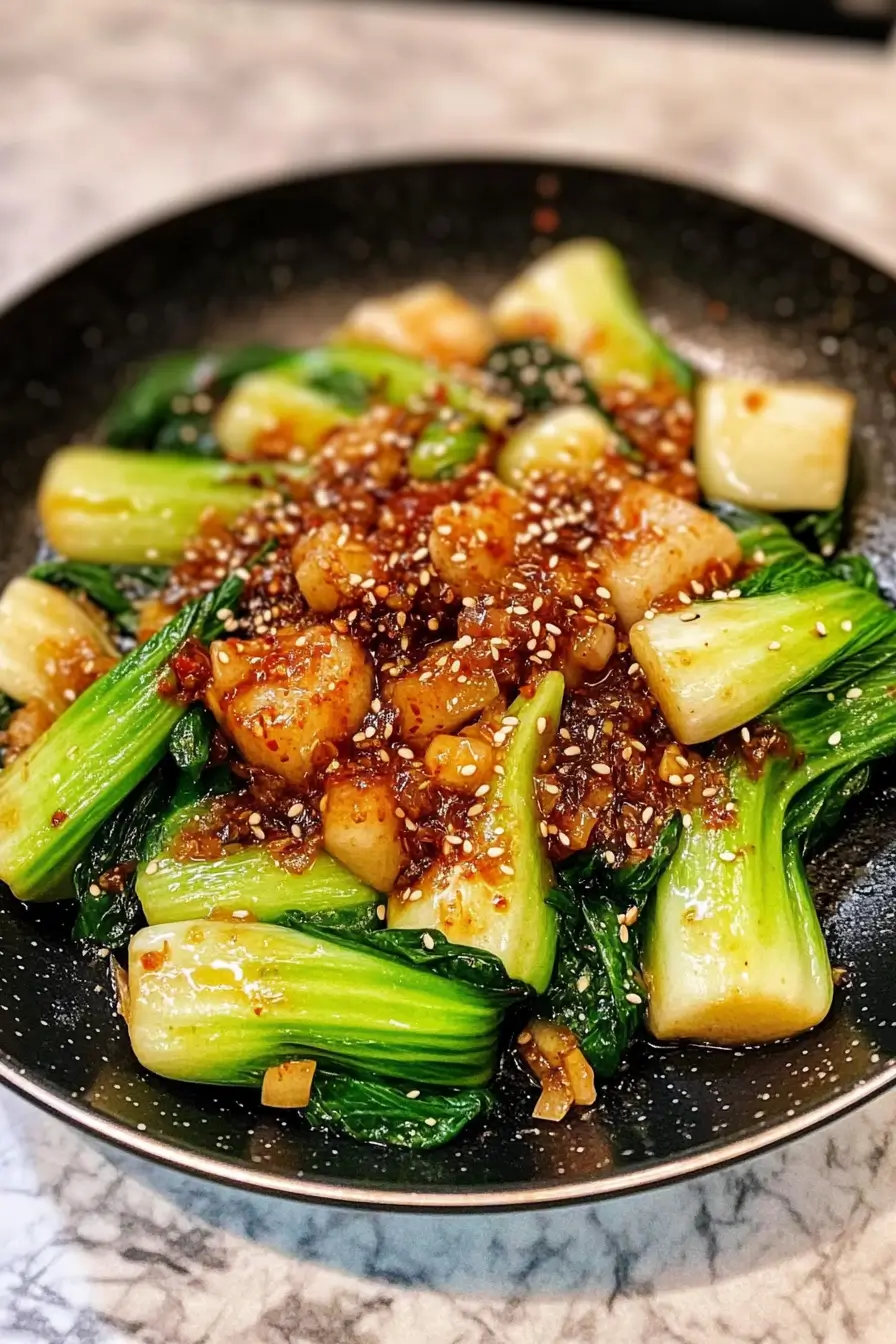 Delicious Pan-Seared Bok Choy