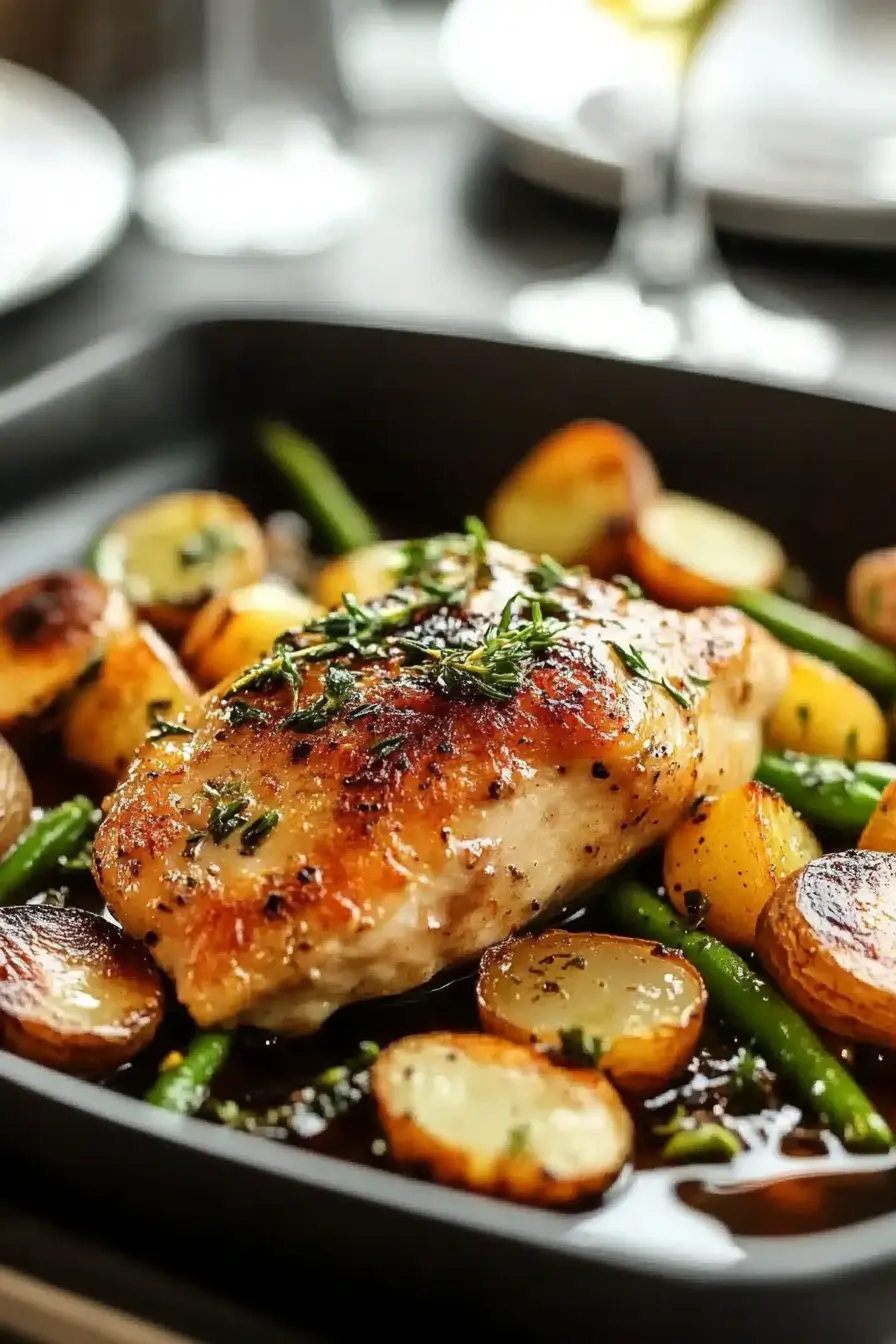 Honey Garlic Roasted Chicken