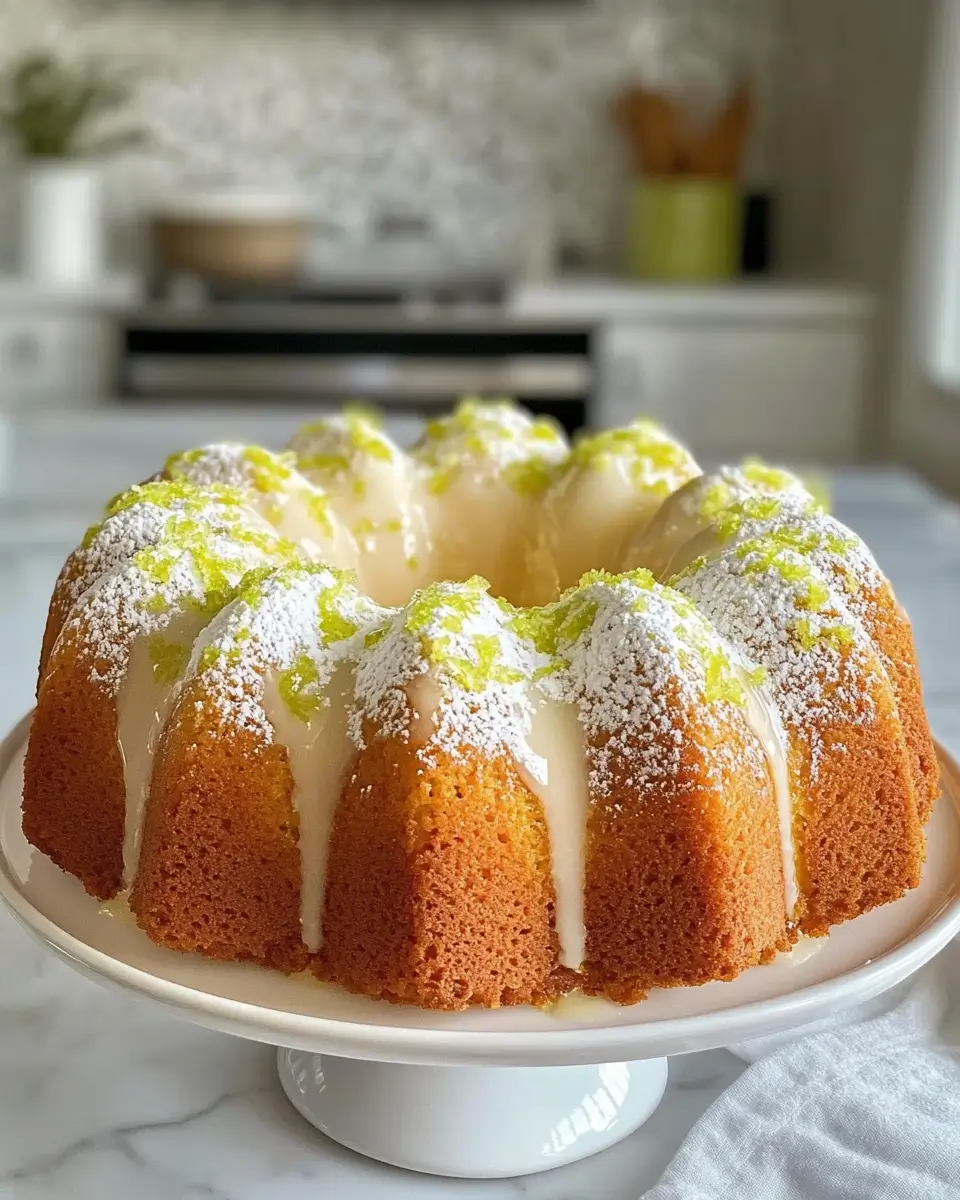 How to Bake the Most Zesty Key Lime Pound Cake in 7 Easy Steps