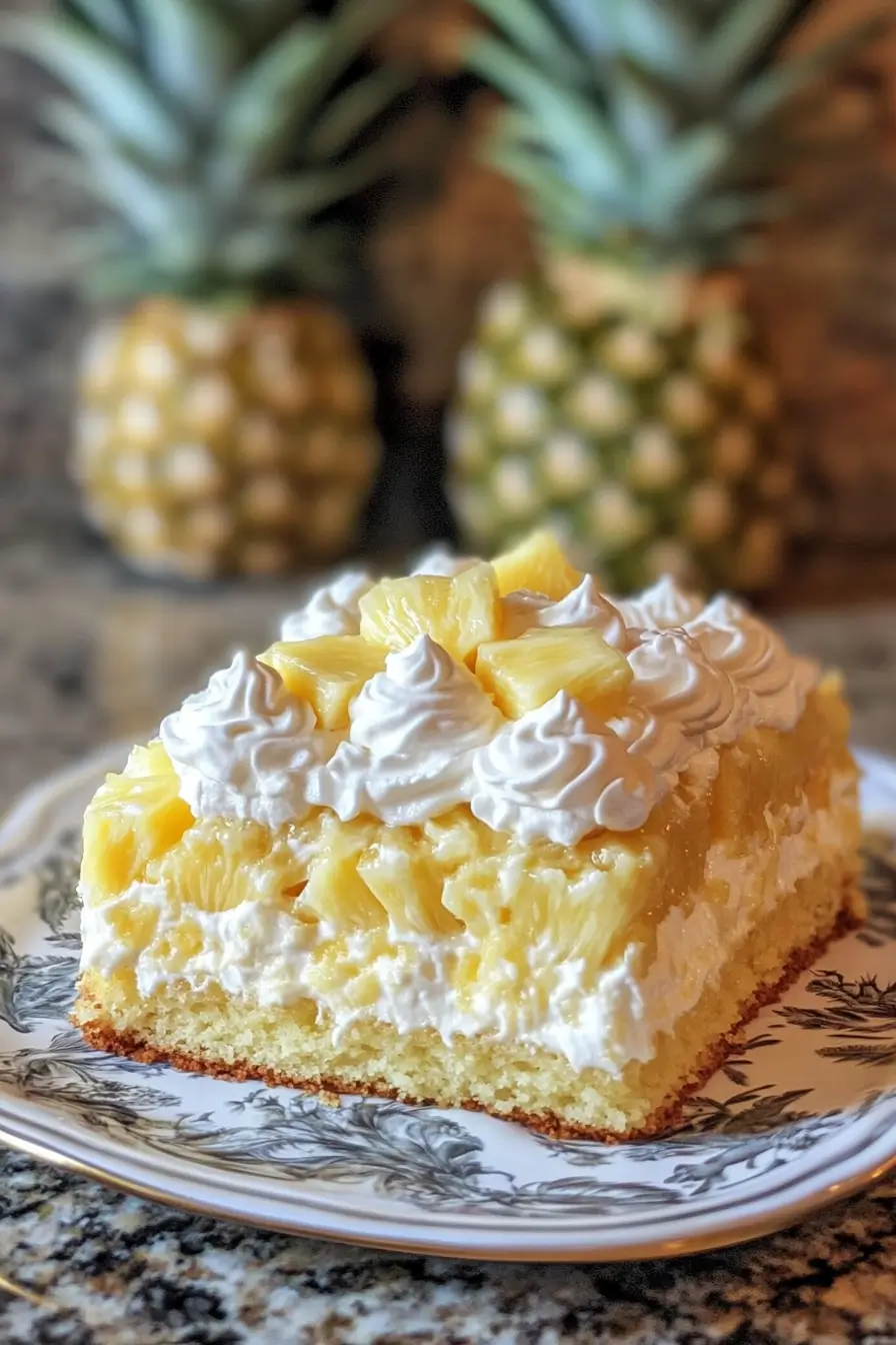 Juicy Pineapple Heaven Cake Heavenly