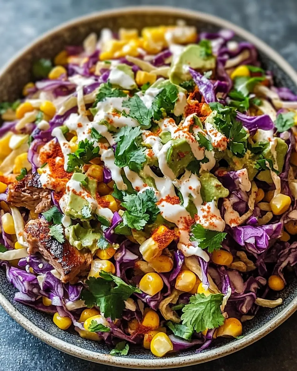 Mexican Street Corn Coleslaw