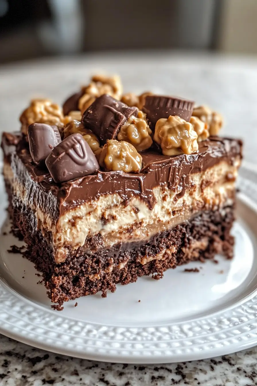 Reese's Peanut Butter Earthquake Cake: A Decadent Delight 1 Reese's Peanut Butter Earthquake Cake