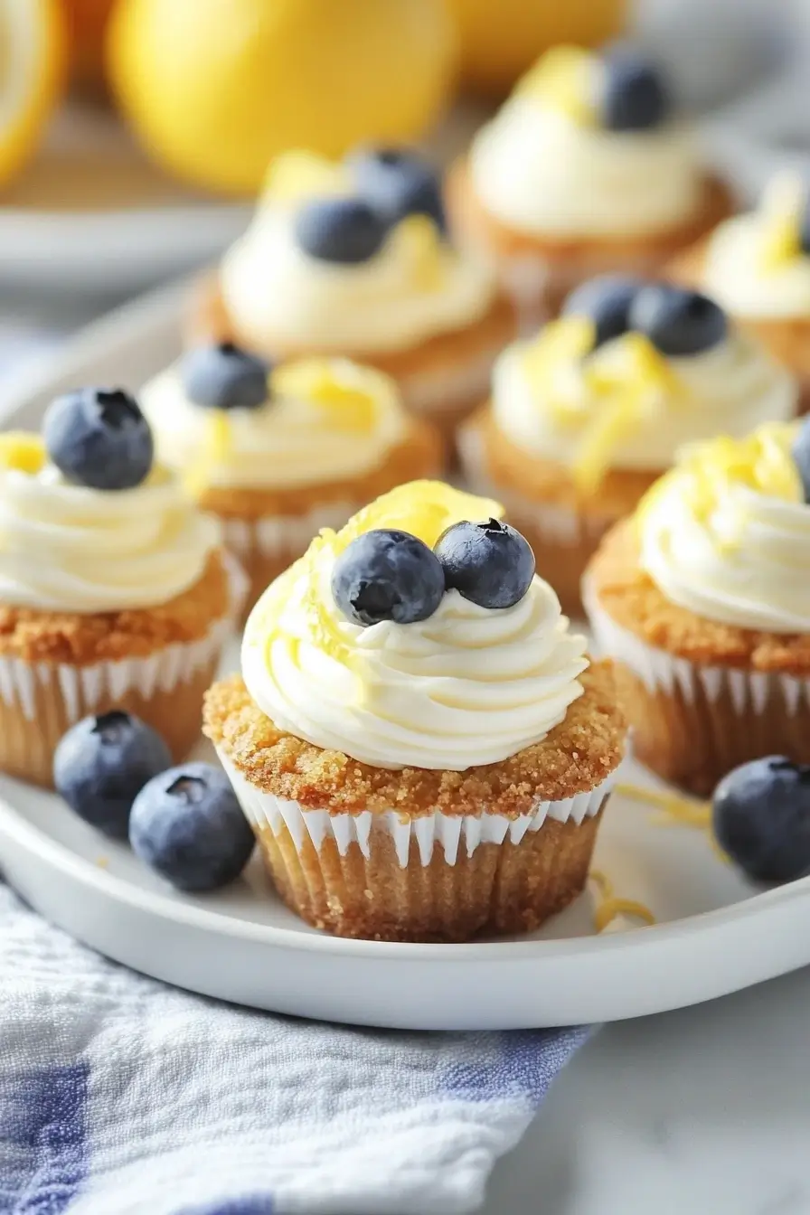 Mini Lemon Blueberry Cheesecakes 15 Quick Steps to Creamy Perfection