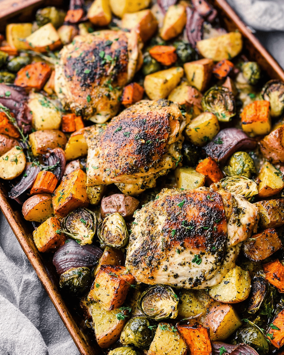 How to Make the Perfect Sheet Pan Chicken and Potatoes Dinner