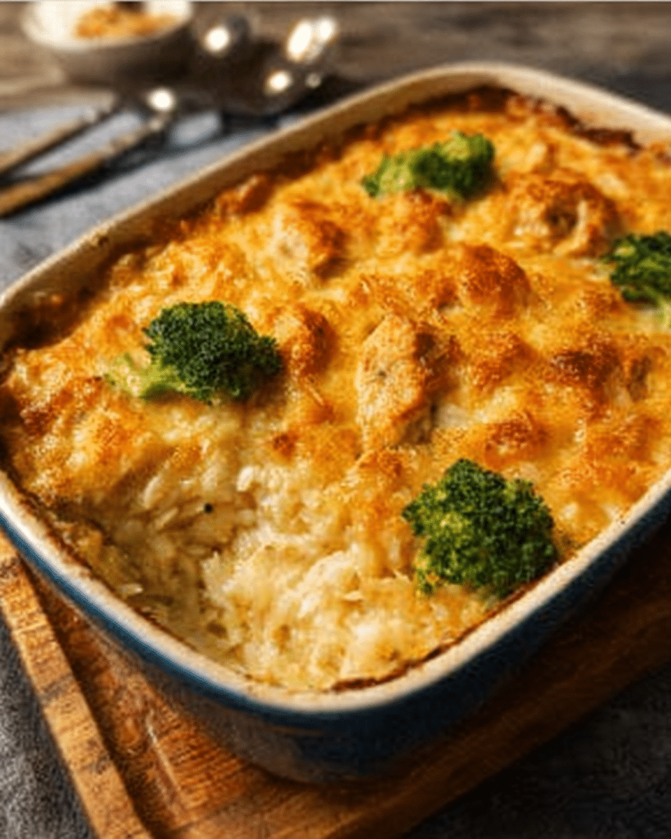 Lazy Day Creamy Chicken and Rice: Comfort Dinner Magic!