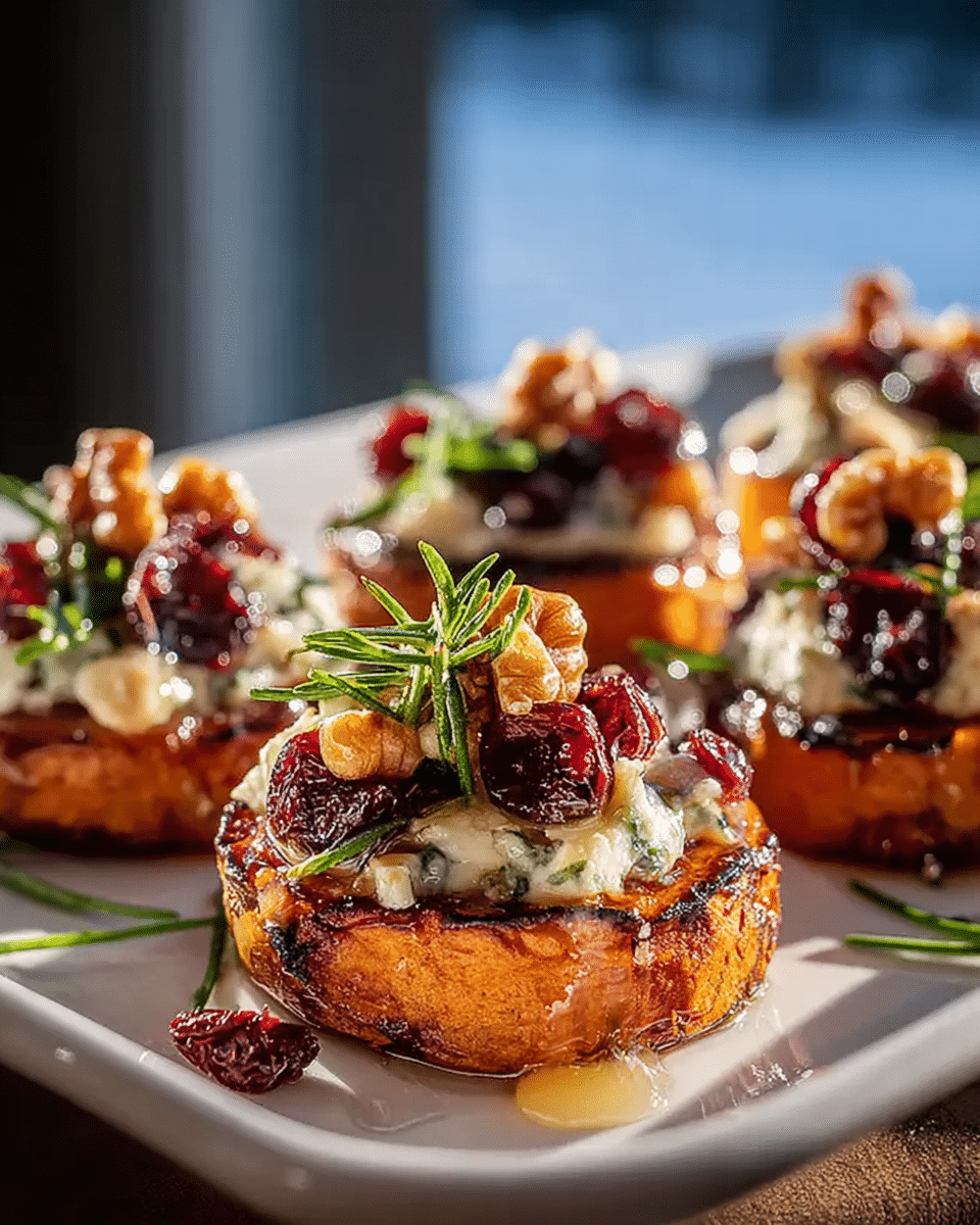 Sweet Potato Rounds: A Gourmet Appetizer Thats Pure Magic