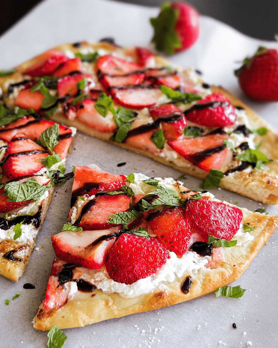 Strawberries Flatbread: Fresh Herbs Make Summer Magic Happen 1 Strawberries Flatbread: Fresh Herbs Make Summer Magic Happen