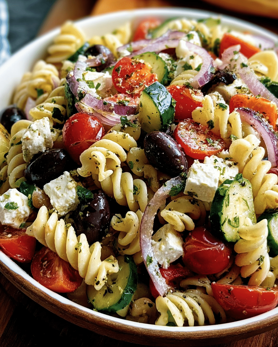 Classic Greek Pasta Salad: 5 Secrets to Restaurant-Worthy Magic!