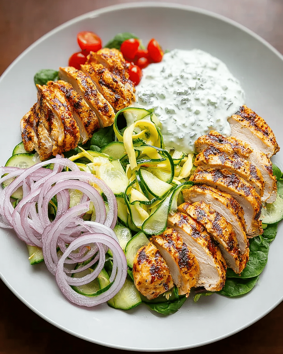 Grilled Chicken Greek Salad: Why Its Tzatziki Makes Magic!