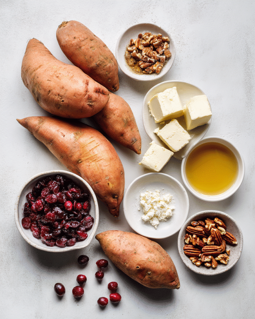 Craving a gourmet appetizer that's both elegant and easy? Warm Sweet Potato Rounds with Goat Cheese, Cranberries & Honey-Glazed Pecans are your ultimate party pleaser. Discover now!