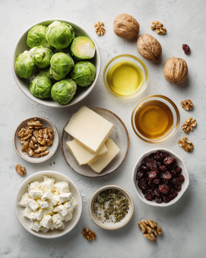 Tired of bland Brussels sprouts? Transform this veggie into a mouthwatering side dish with our Caramelized Brussels Sprouts with Feta, Walnuts, and Cranberry-Honey Glaze recipe. Discover pure flavor magic! *Learn more*