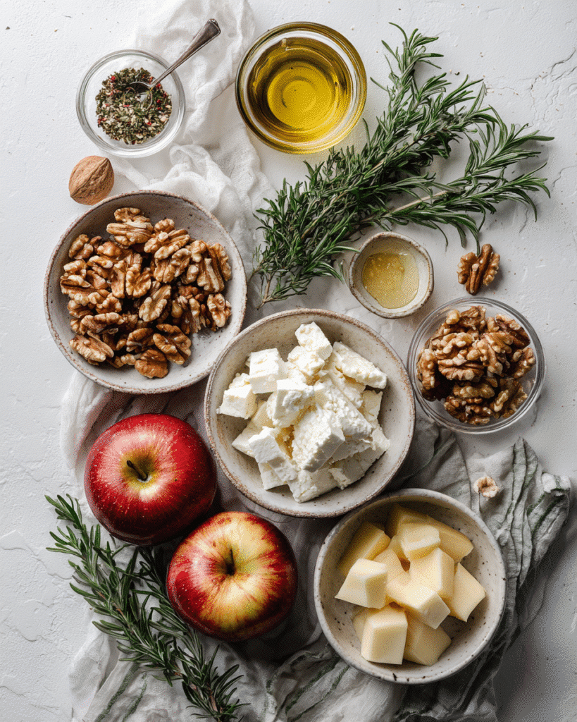 Craving a gourmet flatbread that's both elegant and easy? Learn how Apple, Feta & Walnut Flatbread with Rosemary Drizzle transforms weeknight dinners into culinary magic. Discover now!