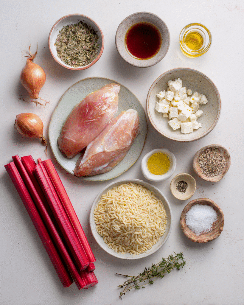 Craving a restaurant-worthy dinner that's easy to make? Our Balsamic Glazed Chicken & Orzo with Feta and Herbed Rhubarb Relish delivers gourmet flavor in minutes. Discover now!