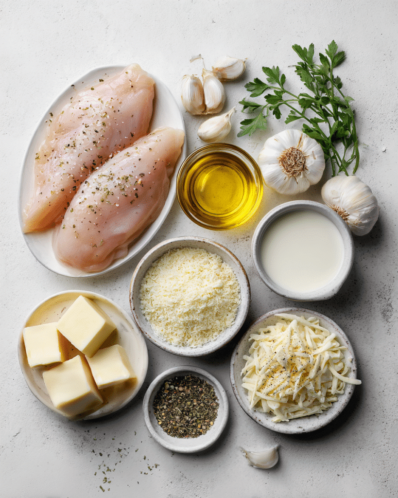 Craving a mouthwatering chicken dish that's creamy, garlicky, and cheesy? Our Creamy Garlic Parmesan Chicken with Cheesy Twisted will transform your dinner game. Discover restaurant-quality flavor at home!