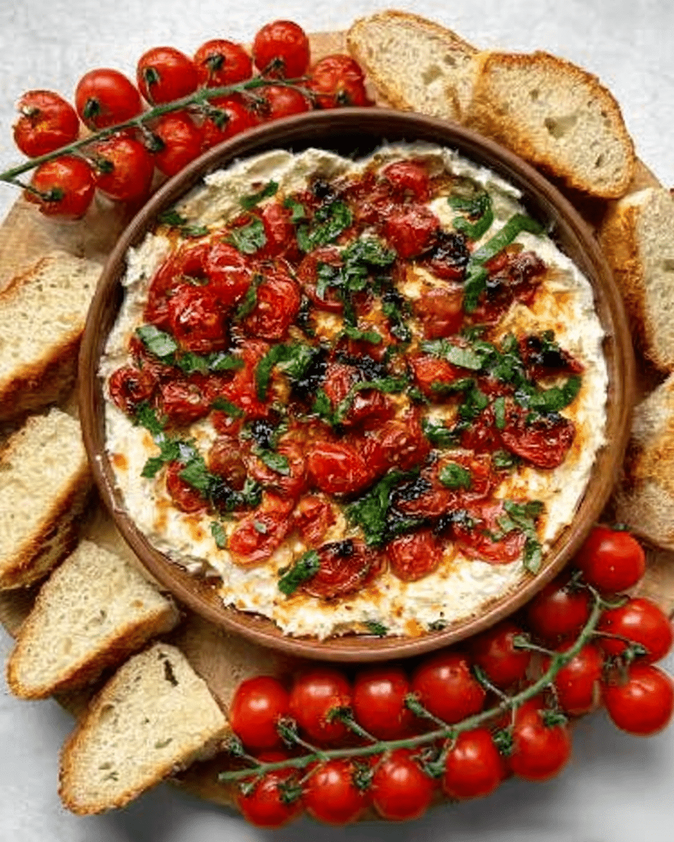 Three-Cheese Tomato Bruschetta Dip: 5 Mouthwatering Bites!