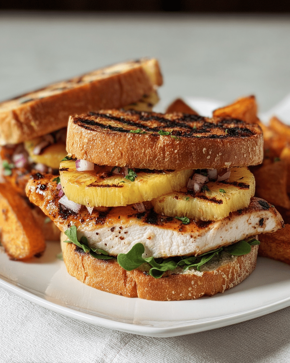 Best Grilled Hawaiian Chicken Sandwiches Youll Ever Taste