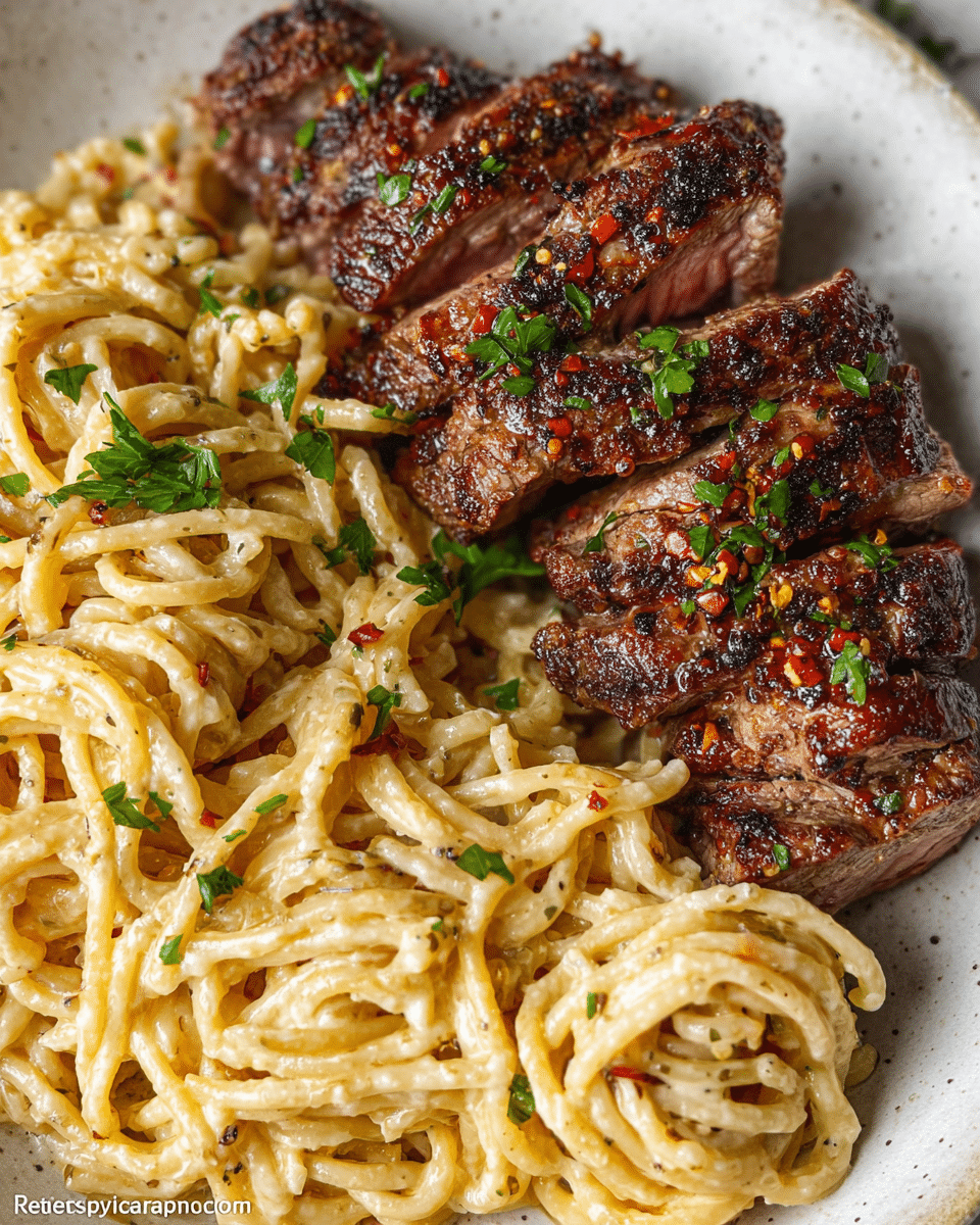 Tender Steak Bites: Melt-in-Your-Mouth Garlic Pasta Magic 1 Tender Steak Bites: Melt-in-Your-Mouth Garlic Pasta Magic