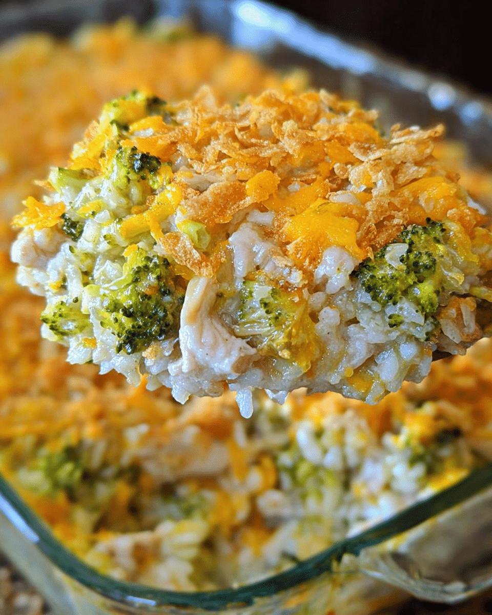 Broccoli Rice Chicken and Cheese Casserole: Quick and Creamy Comfort 1 Broccoli Rice Chicken and Cheese Casserole: Quick and Creamy Comfort