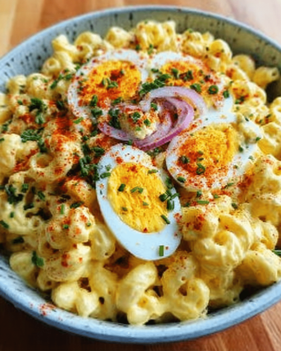 Deviled Egg Macaroni Salad: The Crowd-Pleasing Summer Dish 1 Deviled Egg Macaroni Salad: The Crowd-Pleasing Summer Dish