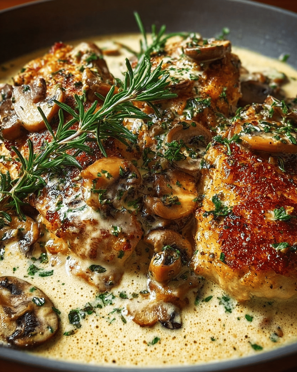 How to Make Savory Chicken in Creamy Asiago Mushroom Sauce 1 How to Make Savory Chicken in Creamy Asiago Mushroom Sauce