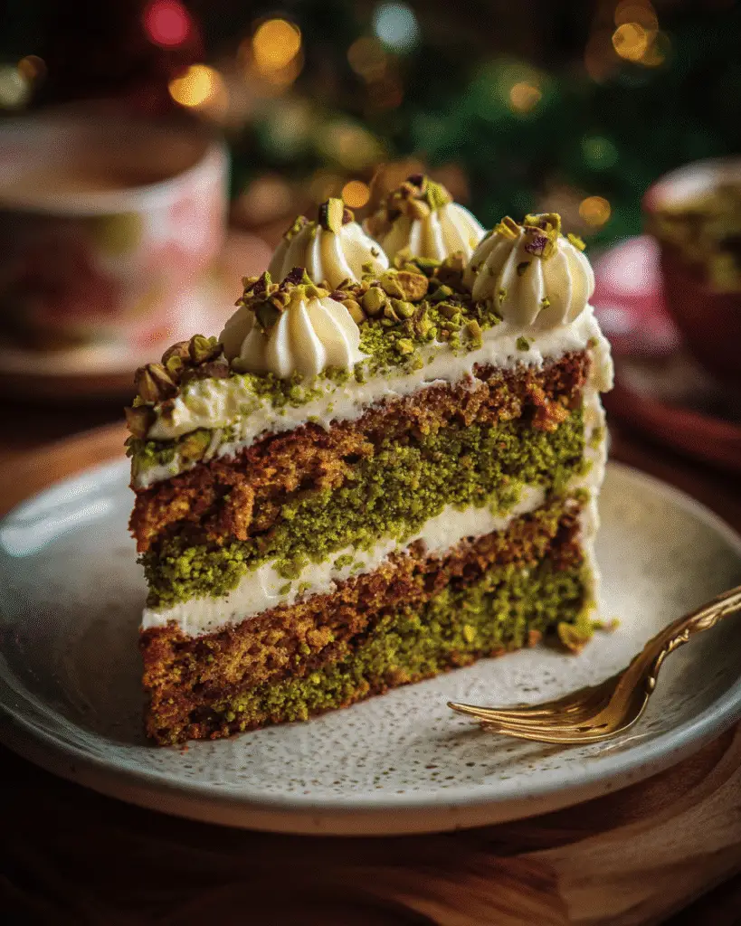 Tropical Pistachio Bliss Cake: How to Make This Exotic Dessert