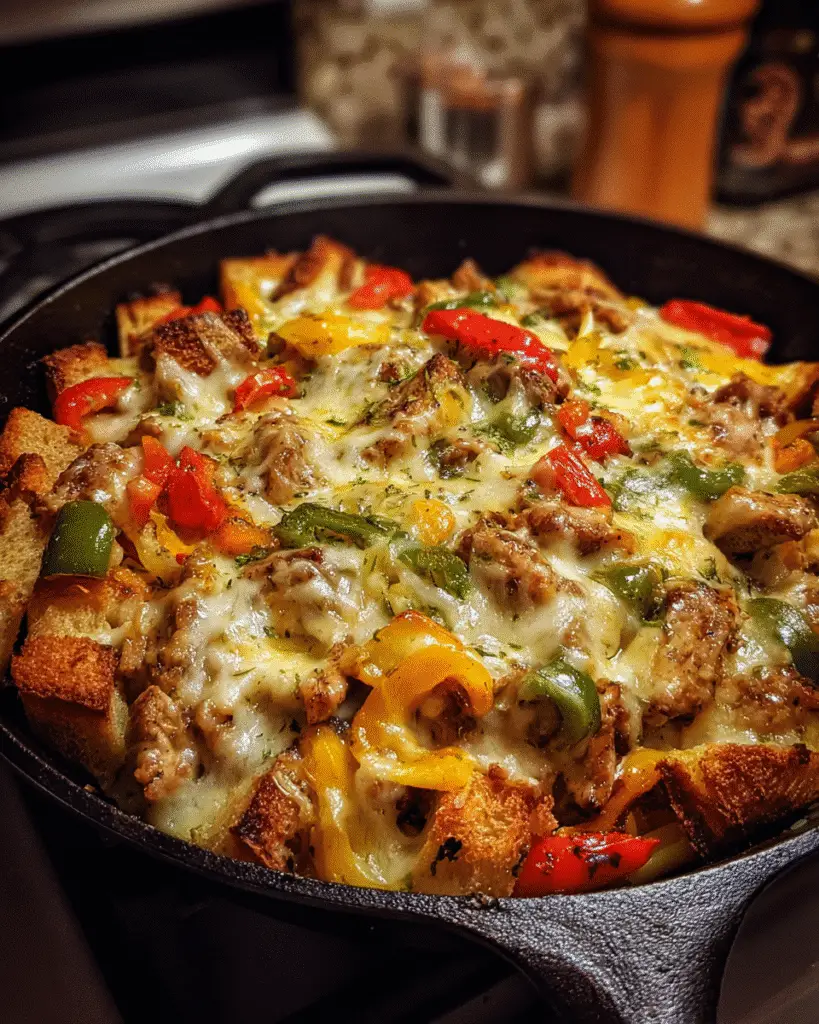 Zesty Chicken Cheesesteak Skillet: How to Make This Easy Dinner 2 Zesty Chicken Cheesesteak Skillet: How to Make This Easy Dinner