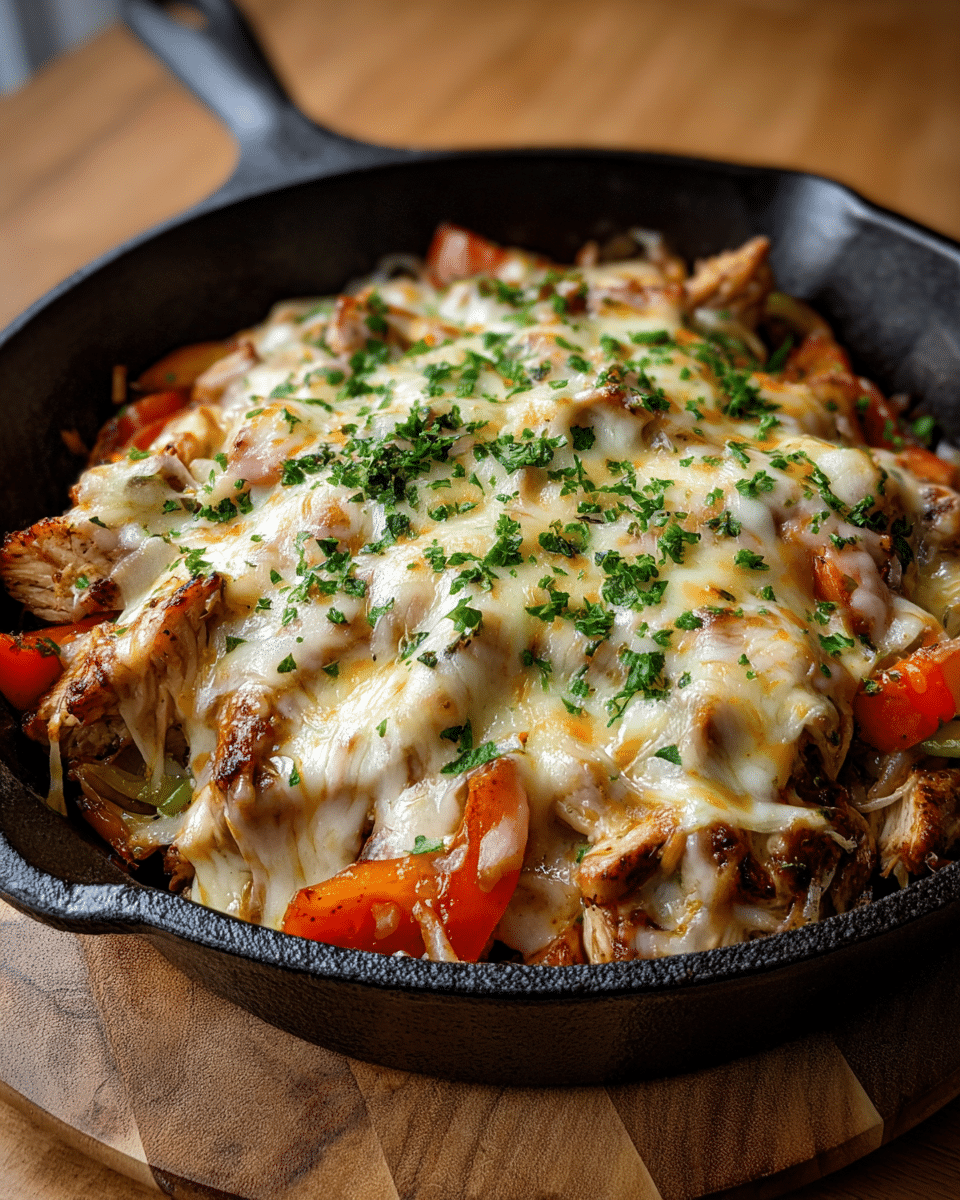 Zesty Chicken Cheesesteak Skillet: How to Make This Easy Dinner 1 Zesty Chicken Cheesesteak Skillet: How to Make This Easy Dinner