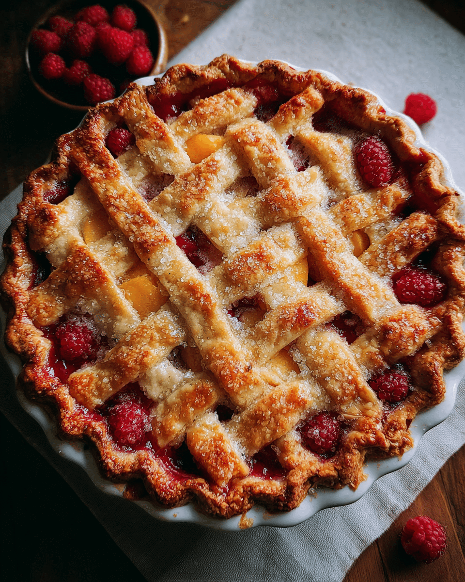Raspberry Peach Pie: How to Make the Perfect Summer Dessert