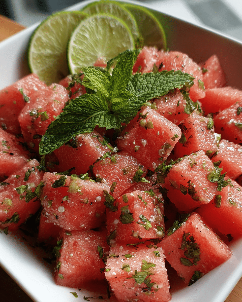 Watermelon Lime Mint Salad: How to Make the Perfect Summer Side 1 Watermelon Lime Mint Salad: How to Make the Perfect Summer Side