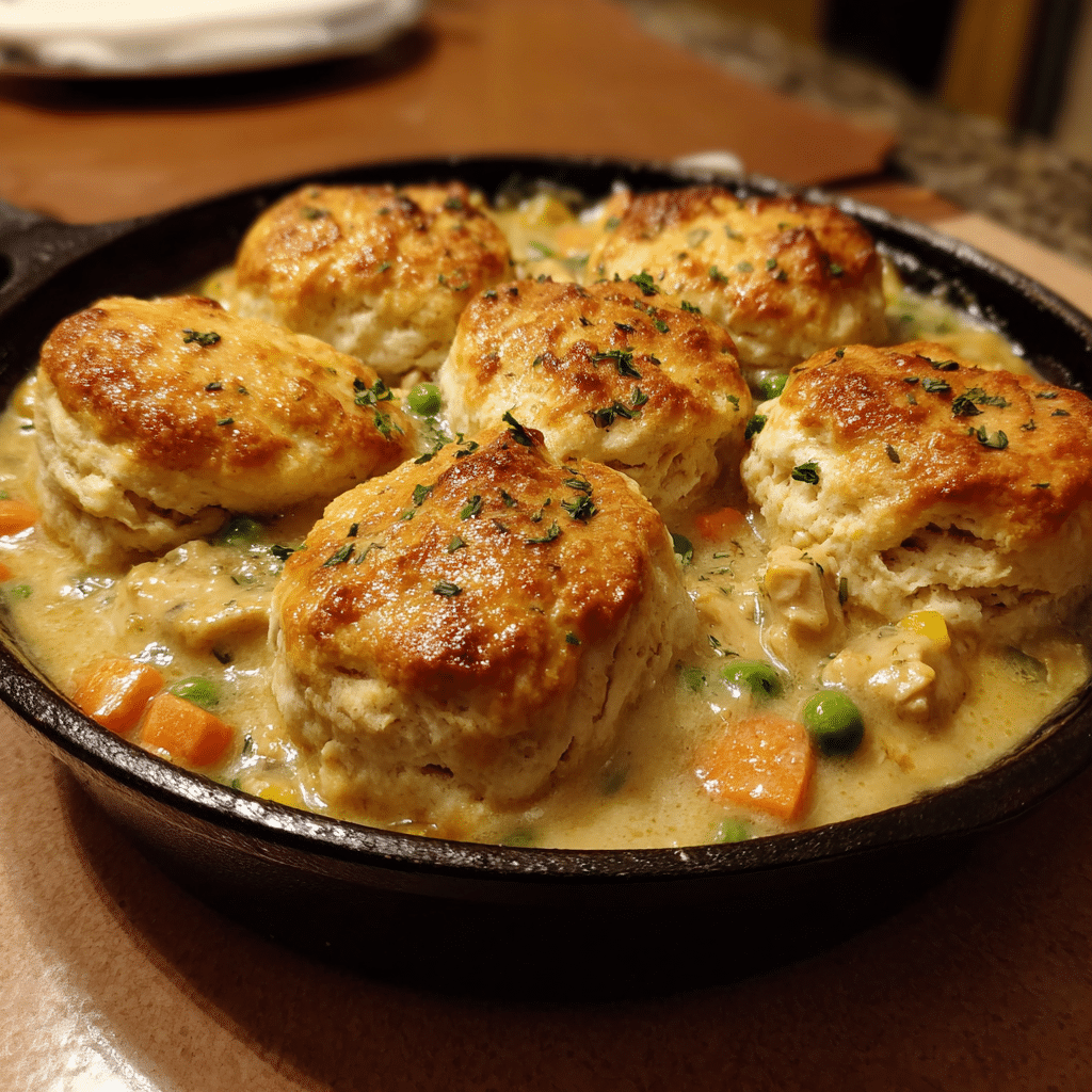 Chicken Pot Pie with Biscuits: How to Make the Perfect Recipe 2 Chicken Pot Pie with Biscuits: How to Make the Perfect Recipe