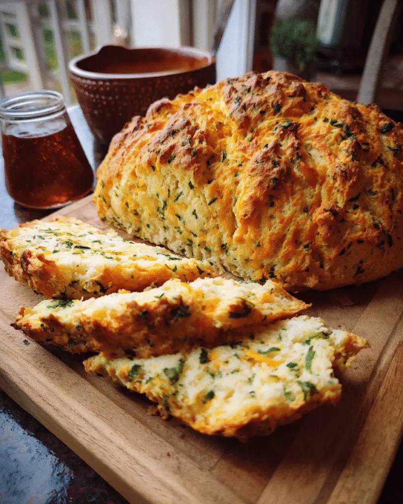 Craving fresh homemade bread in a flash? Master this quick Cheddar and Herb Soda Bread recipe that delivers incredible flavor in just 30 minutes with zero kneading required. Learn now!