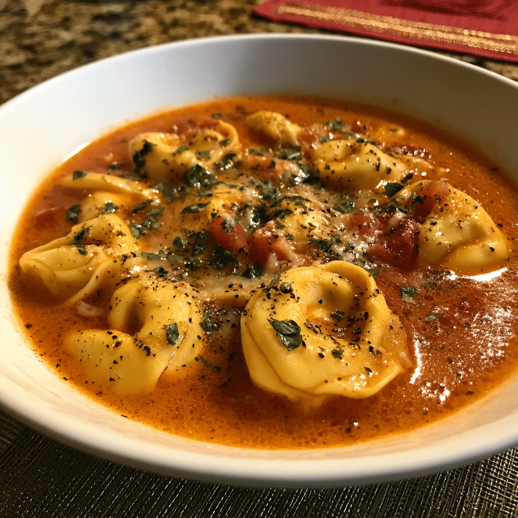 Cheesy Tomato Tortellini Soup: How to Make This Cozy Recipe 1 Cheesy Tomato Tortellini Soup: How to Make This Cozy Recipe