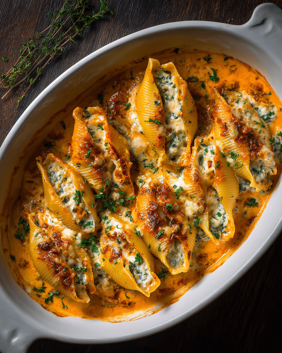 Stuffed Shells With Pumpkin Cream Sauce: Easy Fall Recipe 1 Stuffed Shells With Pumpkin Cream Sauce: Easy Fall Recipe