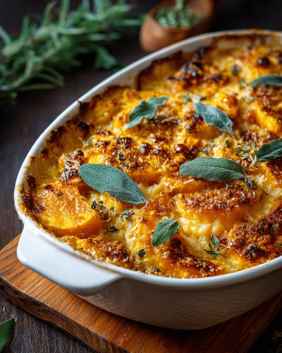 Easy Sage Butternut Squash Gratin: How to Make This Cozy Fall Side 1 Easy Sage Butternut Squash Gratin: How to Make This Cozy Fall Side