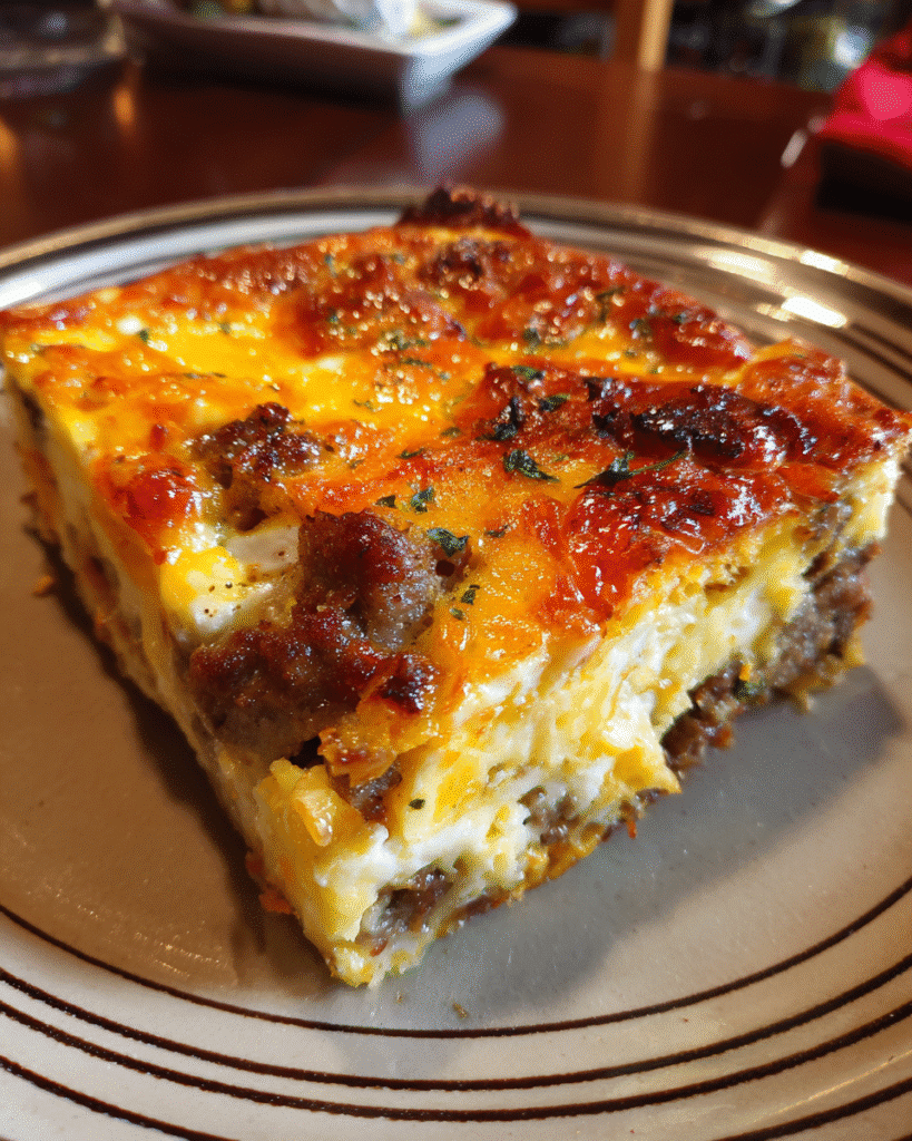 Irresistible Sausage Egg And Cheese Breakfast Casserole Recipe 2 Irresistible Sausage Egg And Cheese Breakfast Casserole Recipe