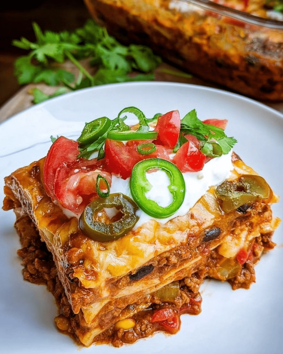 How Easy Taco Lasagna Will Revolutionize Dinner Tonight