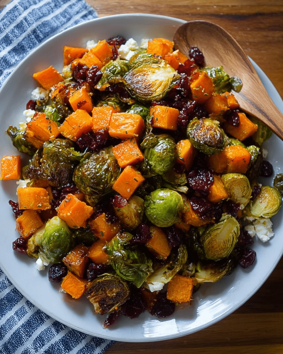 Cranberry-Glazed Roasted Veggie Salad That Will Wow Your Guests