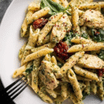 Craving fast weeknight meals? Learn how to whip up mouthwatering Pesto Chicken Pasta in minutes with these 5 easy recipes that'll save your dinner routine. Try now!