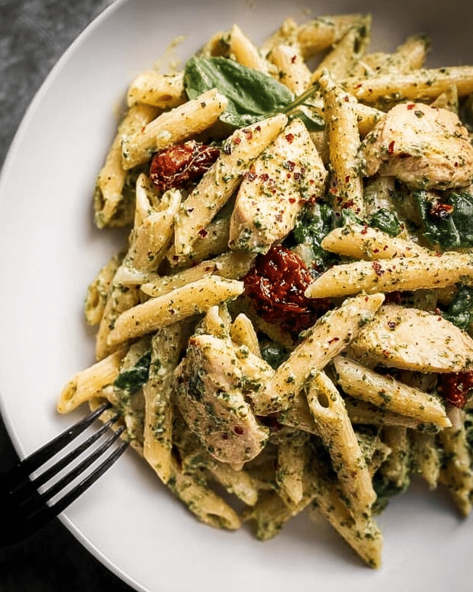 Craving fast weeknight meals? Learn how to whip up mouthwatering Pesto Chicken Pasta in minutes with these 5 easy recipes that'll save your dinner routine. Try now!