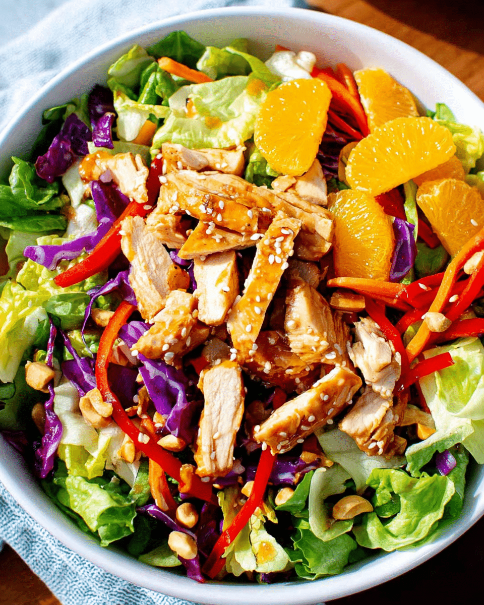 Craving a light, refreshing summer meal? Dive into my Asian Sesame Chicken Salad recipe that transforms ordinary ingredients into a flavor explosion you'll love. Learn how!