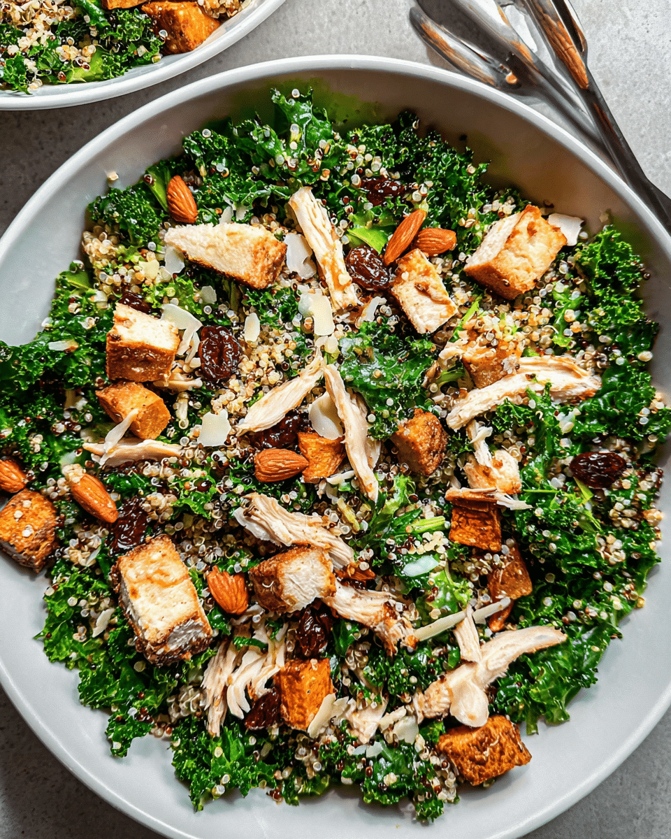How Kale & Quinoa Caesar Transforms Boring Salads Forever 4 Tired of lackluster salads? Our Kale & Quinoa Caesar recipe revolutionizes healthy eating with crispy, protein-packed greens that deliver maximum flavor and nutrition. Discover your new favorite meal!