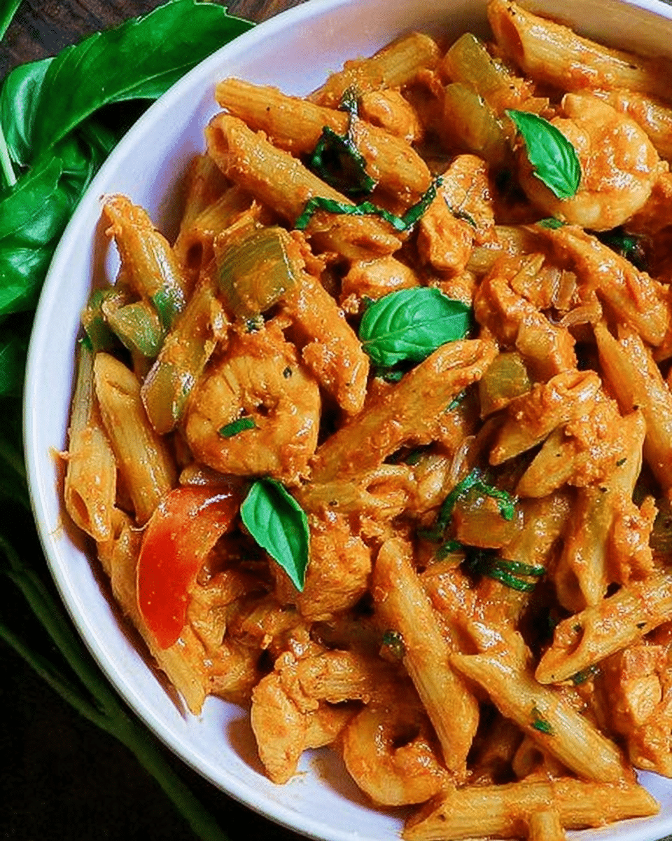 Vodka Pasta Paradise: Easy Chicken or Veggie Delights 4 Craving a creamy, flavor-packed meal that's ready in minutes? Learn how to whip up irresistible Vodka Pasta with Chicken or Veggies guaranteed to impress. Discover delicious shortcuts now!
