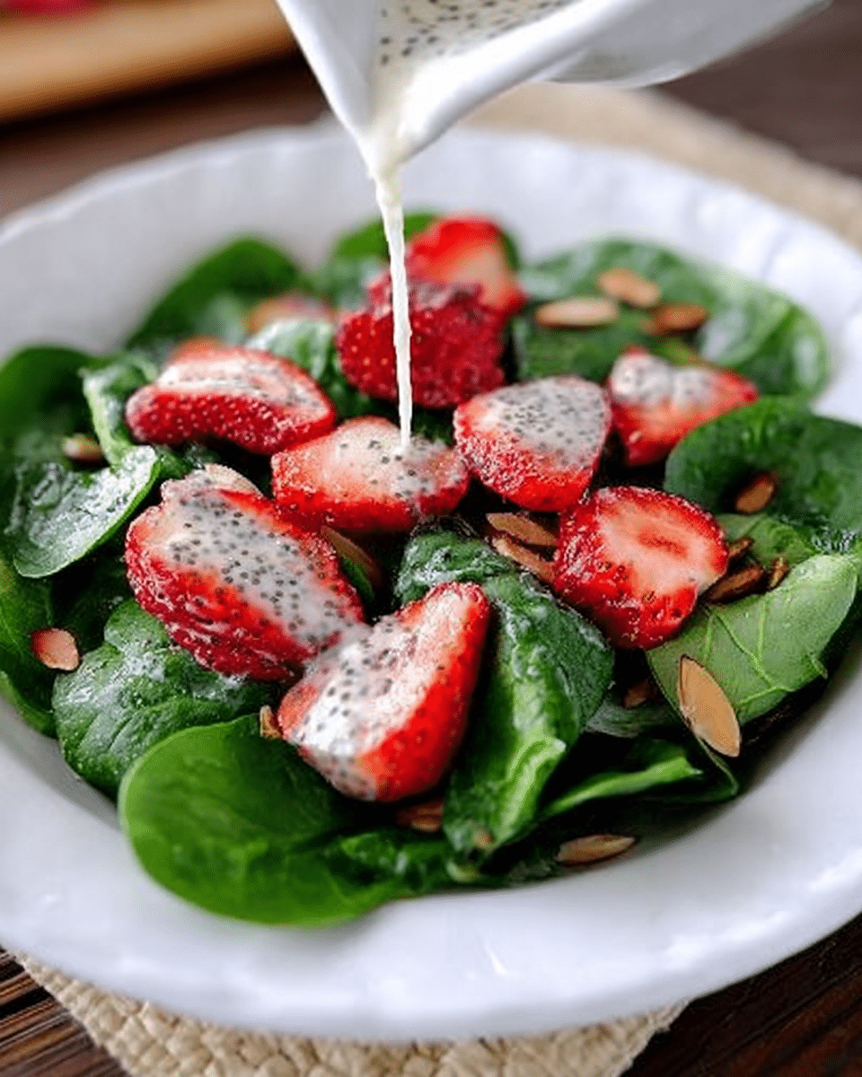 Ready to transform your salad game? Explore 5 mouthwatering Spinach Strawberry Poppyseed Salad variations that'll make healthy eating irresistibly delicious. Discover now!