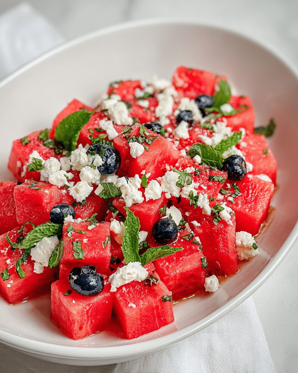 Craving a refreshing summer salad? Dive into these irresistible Watermelon Feta Salad recipes that blend sweet and savory for the ultimate taste sensation. Discover now!