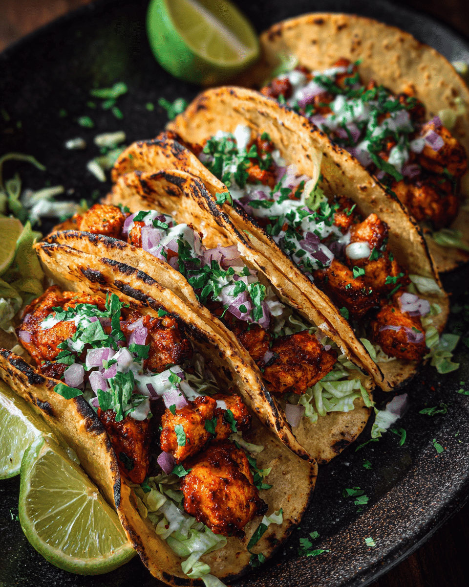 Craving fiery spicy chicken tacos that'll transform your dinner routine? Dive into 5 sizzling recipes guaranteed to heat up your kitchen and tantalize your taste buds. Discover now!