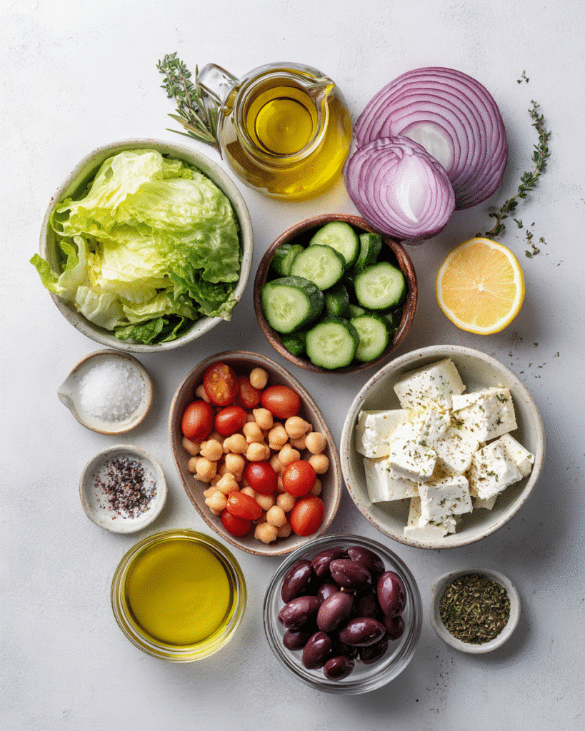 How Greek Salad with Chickpeas Transforms Your Lunch Game