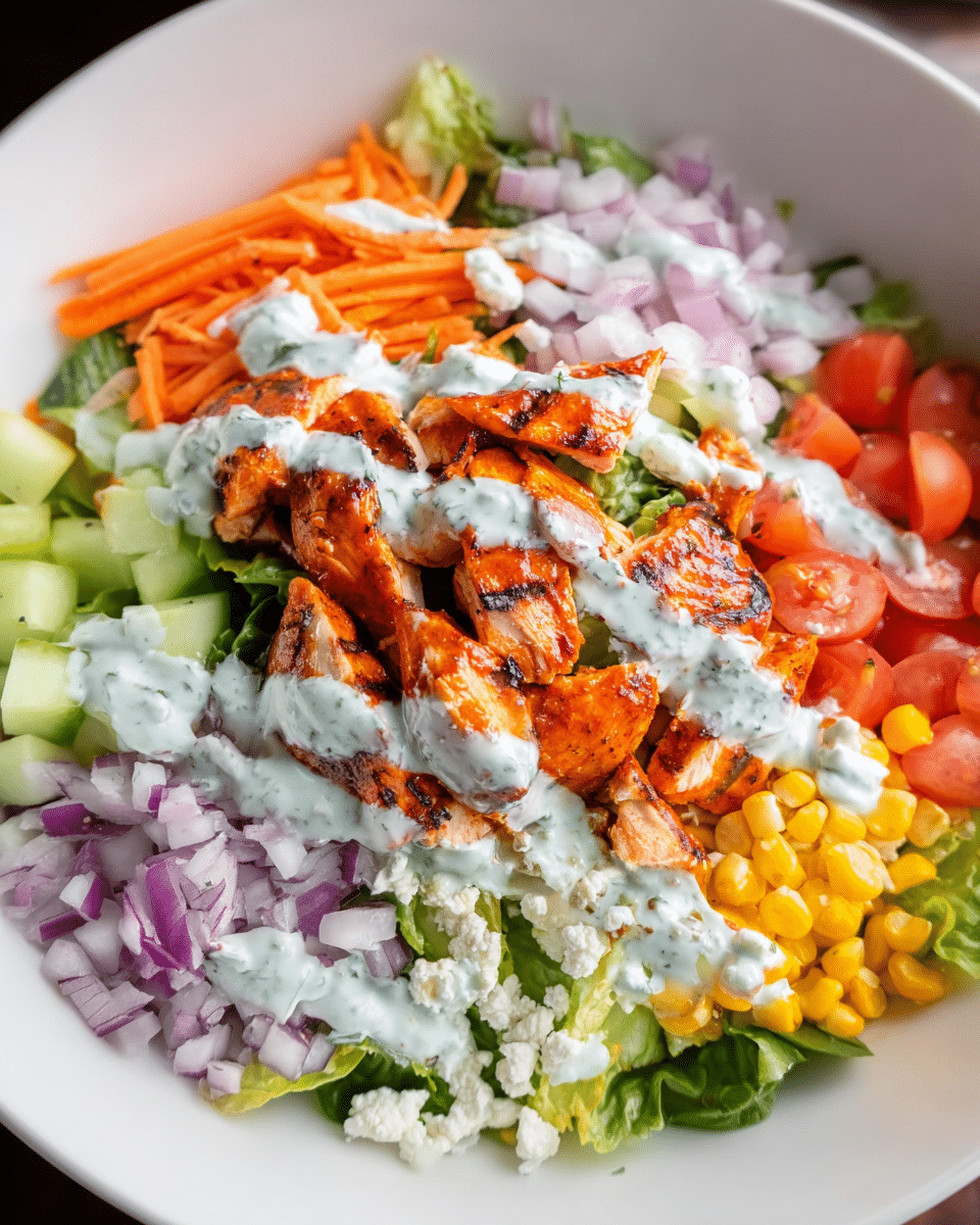Buffalo Chicken Salad: 5 Mouthwatering Ways to Spice Up Your Lunch 1 Buffalo Chicken Salad: 5 Mouthwatering Ways to Spice Up Your Lunch