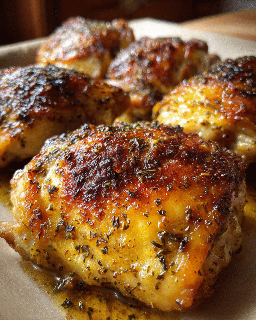 Crispy Baked Chicken Thighs: Your Secret Dinner Weapon