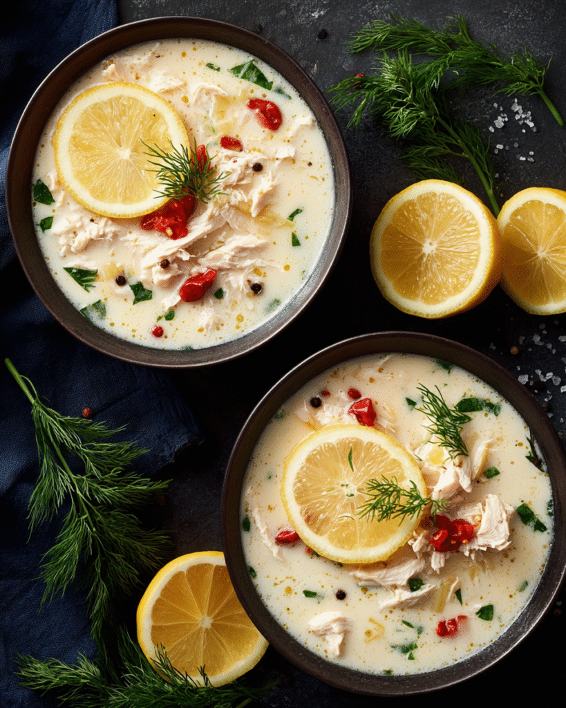 Best Greek Lemon Chicken Soup: Cozy Comfort in a Bowl!